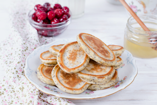 Wholemeal Banana & Seed Pancakes