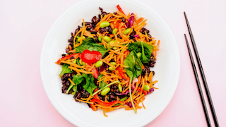 Edamame Rainbow Salad