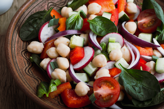 White bean salad