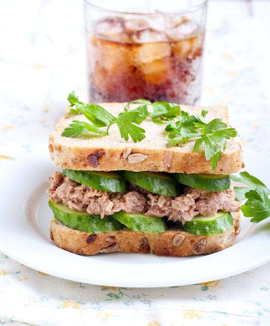 Tuna & Cucumber Sandwich