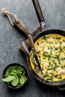 Feta & Spinach Frittata