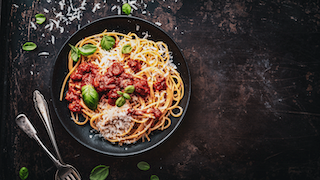 Healthy Pasta Bolognese