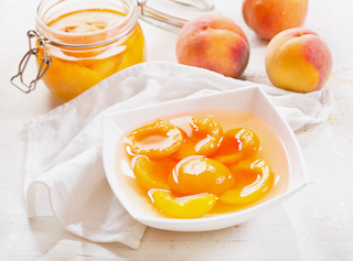 Tinned Peaches
